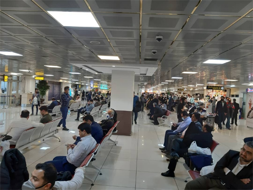 ماجرای تجمع مسافران در ترمینال ۲ فرودگاه مهرآباد