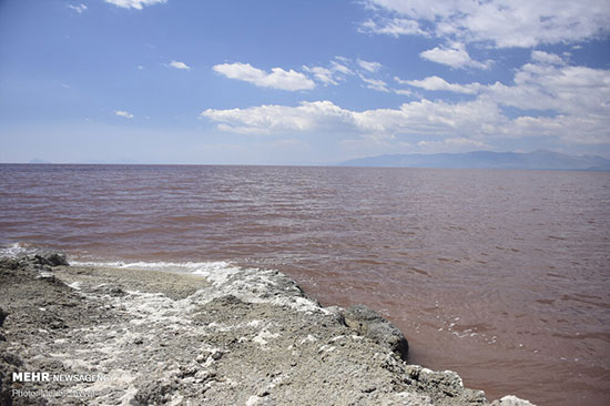 حال خوب دریاچه ارومیه با بارش‌های اخیر