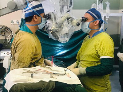 جراحی پیچیده مهره گردن برای نخستین بار در کشور