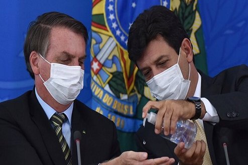 آزمایش کرونای رئیس جمهور برزیل مثبت اعلام شد