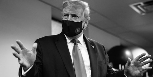 تغییر موضع ترامپ: ماسک بزنید