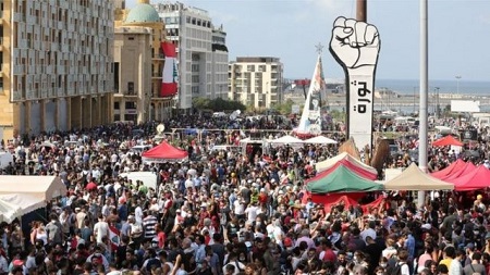 واکنش وزارت خارجه فرانسه به اعتراضات لبنان