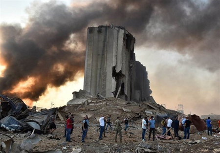 مدیریت بحرانِ انفجار ۱۴ مرداد در بیروت