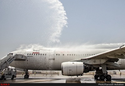 فرود هواپیمای چابهار - مشهد در فرودگاه زاهدان