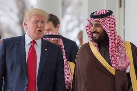 حرکت تخته‌گاز عربستان پشت سر ترامپ
