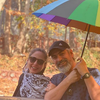 عکس جدیدی از پاکدل و همسرش رعنا آزادی‌ور