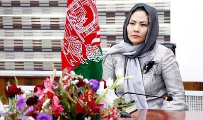 اولین وزیر زن افغان، فارغ‌التحصیل دانشگاه پیام نور