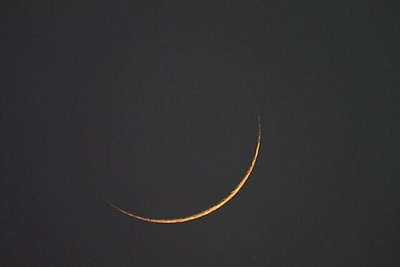 رؤیت‌پذیری هلال ماه رمضان در شامگاه ۲۴ فروردین