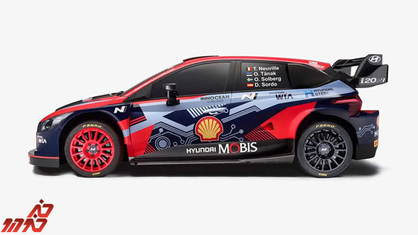 رونمایی هیوندای از خودروی رالی هیبریدی i20 N WRC