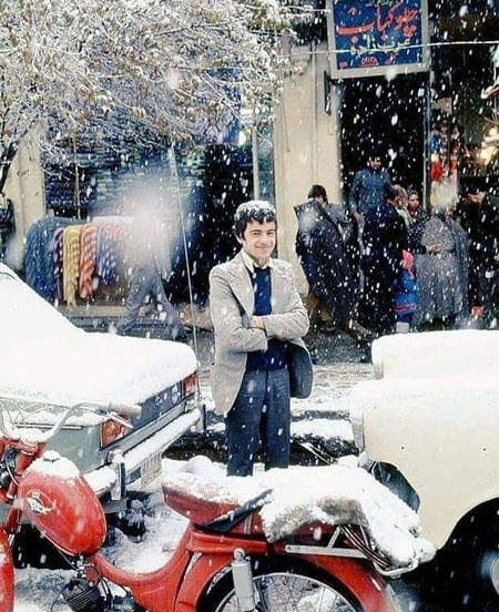 تصویری خاطره‌انگیر از زمستان در طهران قدیم