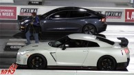 آیا تسلا مدل 3 می تواند نیسان GT-R را در مسابقه درگ شکست دهد؟