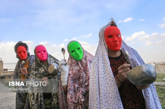 آیین سنتی چهارشنبه سوری در همدان