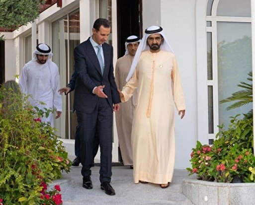 بشار اسد به امارات سفر کرد