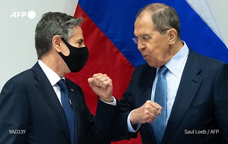 اولین دیدار وزرای خارجه روسیه و آمریکا