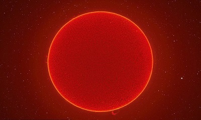 ثبت تصاویر خارق‌العاده از خورشید توسط یک عکاس