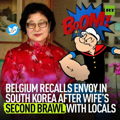 همسر بی‌اعصاب سفیر بلژیک در کره خبرساز شد