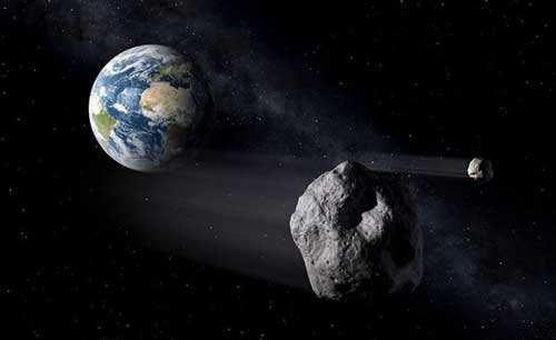 سیارکی با قطر ۲۲۰ متر از کنار زمین می‌گذرد