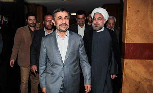 نامه گلایه‌آمیز احمدی‌نژاد به روحانی
