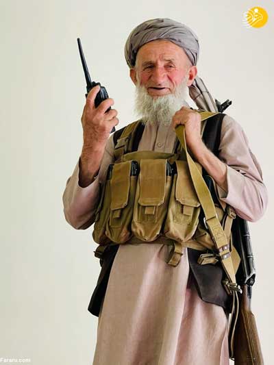 پیرترین عضو مقاومت پنجشیر در جنگ با طالبان