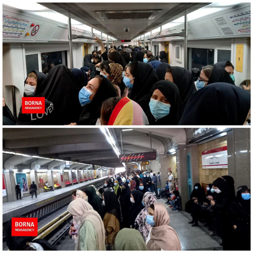 وضعیت متروی تهران در اولین روز هفته