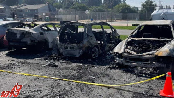 شورولت بولت الکتریکی مدل 2017فراخوان شده، در پارکینگ آتش گرفتند