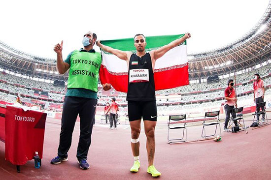 خسروانی، چهارمین طلای پارالمپیک ایران را کسب کرد
