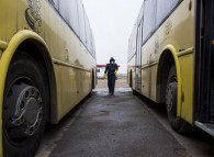 ضدعفونی اتوبوس های بین شهری در کرمانشاه