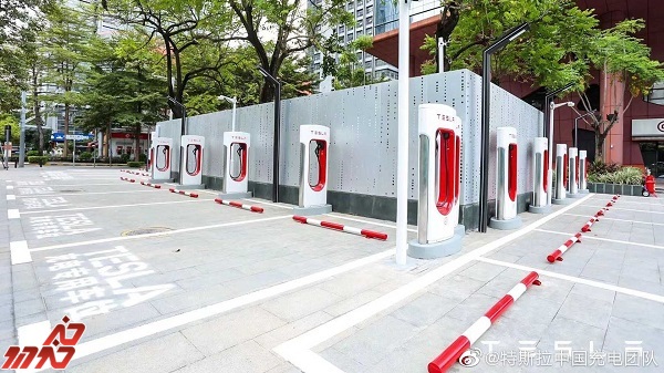 تسلا نصب هزارمین ایستگاه سوپرشارژ در چین را جشن گرفت