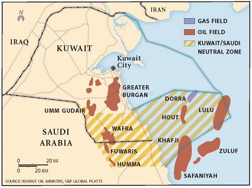 کویت: میدان گازی آرش صرفا کویتی- سعودی است