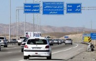 تردد روان خودروها در محورهای مواصلاتی استان اصفهان