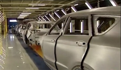 راه‌اندازی خط تولید بدنه SUV برای اولین بار در کشور