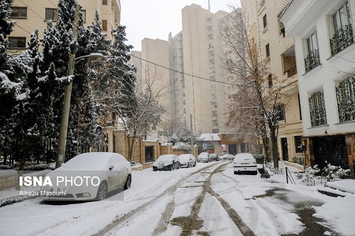 تعیین مناطق معین برای کمک به مناطق پر بارش تهران