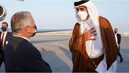 پادشاه اردن با امیر قطر دیدار کرد