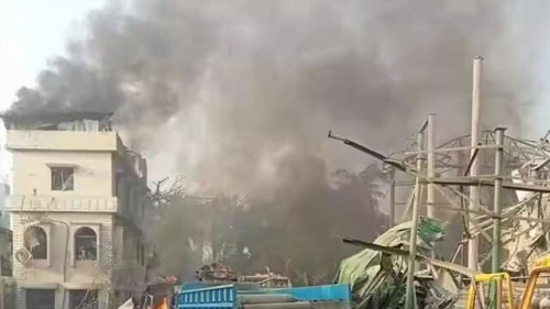 انفجار در یک کارخانه اکسیژن در بنگلادش