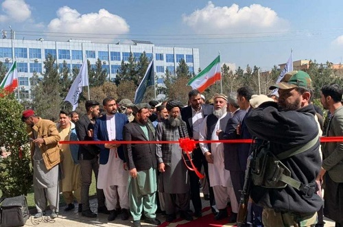 مرکز بزرگ تجاری و نمایشگاه دائمی ایران در کابل افتتاح شد