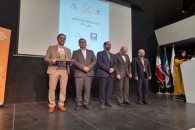 لوح زرین برترین نوآوری ایرانی سال برای اتوبوس برقی e-Atros