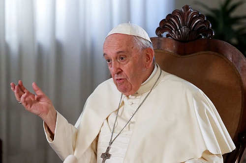 پاپ برای سفر به کی یف و مسکو اعلام آمادگی کرد