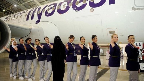 ثبت اولین پروازی در عربستان که خلبان و کلیه خدمه آن زن بودند