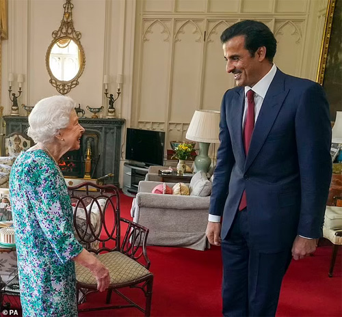 سفر امیر قطر به لندن و دیدار با ملکه