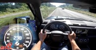 ویدیویی از تست سرعت لندروور دیفندر V8 در اتوبان