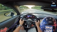 ویدیویی از تست سرعت مرسدس آ ام جی SL63 مدل 2023 در اتوبان