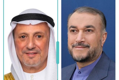 تبریک امیر عبداللهیان به وزیر امور خارجه جدید کویت