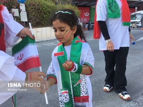 حضور هواداران در مقابل هتل تیم ملی ایران