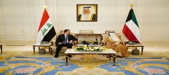 السودانی با ولیعهد کویت دیدار کرد