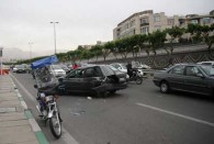 بی‌توجهی به جلو؛ علت ۵۰ درصد از تصادفات تهران در ایام نوروز
