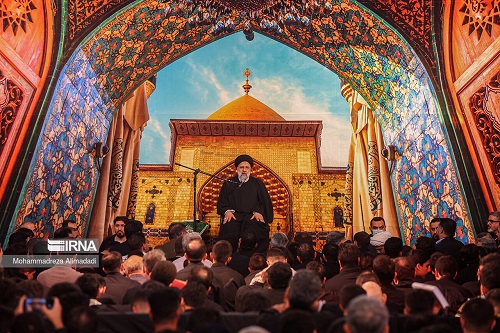 حضور رئیس‌جمهور در امامزاده صالح(ع) تهران