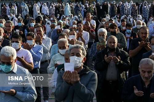 آماده سازی مصلی تهران برای نماز عید فطر