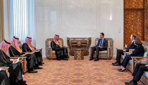دیدار فرحان با اسد مثبت بود