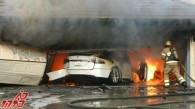 آتش نشانان هنوز در حال یادگیری نحوه مقابله با آتش سوزی خودروهای الکتریکی هستند