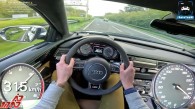 آئودی S8 پلاس با سرعت 315 کیلومتر در ساعت